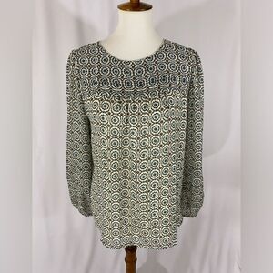 NWT LOFT Round Neck Long Sleeve Top